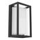 EGLO Genovese Wandlamp Buiten - 24 cm - Zwart/Helder - Instelbaar wit licht (warm, neutraal en daglicht)