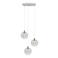 EGLO Ariscani 2 Hanglamp - E27 - Ø 42,5 cm - gekleurd glas - Chroom