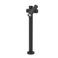 EGLO Fossignano Staande lamp Buiten - LED - 70 cm - Zwart/Helder - Kantelbaar