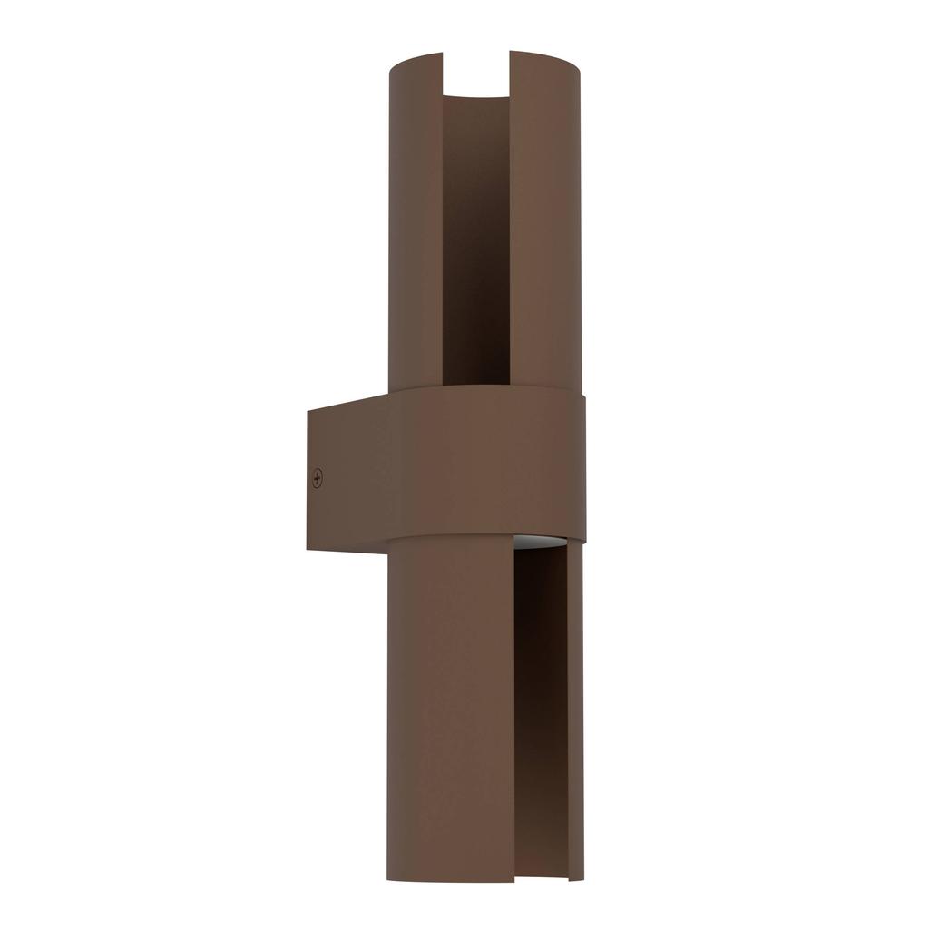 EGLO Montelauro Wandlamp Buiten - 32 cm - Roestbruin - Instelbaar wit licht (warm, neutraal en daglicht)