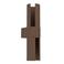 EGLO Montelauro Wandlamp Buiten - 32 cm - Roestbruin - Instelbaar wit licht (warm, neutraal en daglicht)