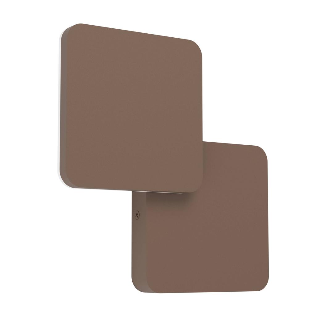 EGLO Pedersano Wandlamp Buiten - LED - 14 cm - Roestbruin - Instelbaar wit licht (warm, neutraal en daglicht)