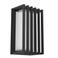 EGLO Genovese Wandlamp Buiten - 24 cm - Zwart/Helder - Instelbaar wit licht (warm, neutraal en daglicht)