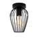 EGLO Newtown Plafondlamp - E27 - Staal - Zwart