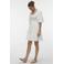 AWARE mini jurk met borduursels - wit