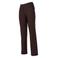 Dreamstar travelstof straight leg broek - donkerbruin