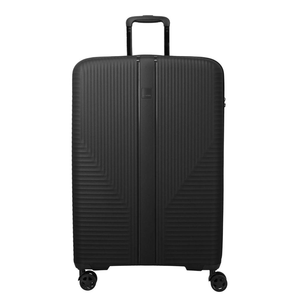 Travelite trolley Air Stripe 77 cm. zwart