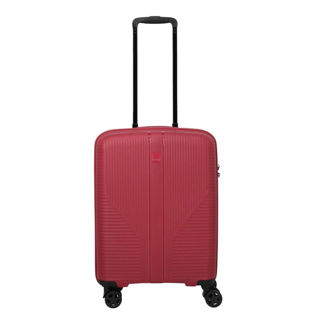 Travelite trolley Air Stripe 55 cm. rood