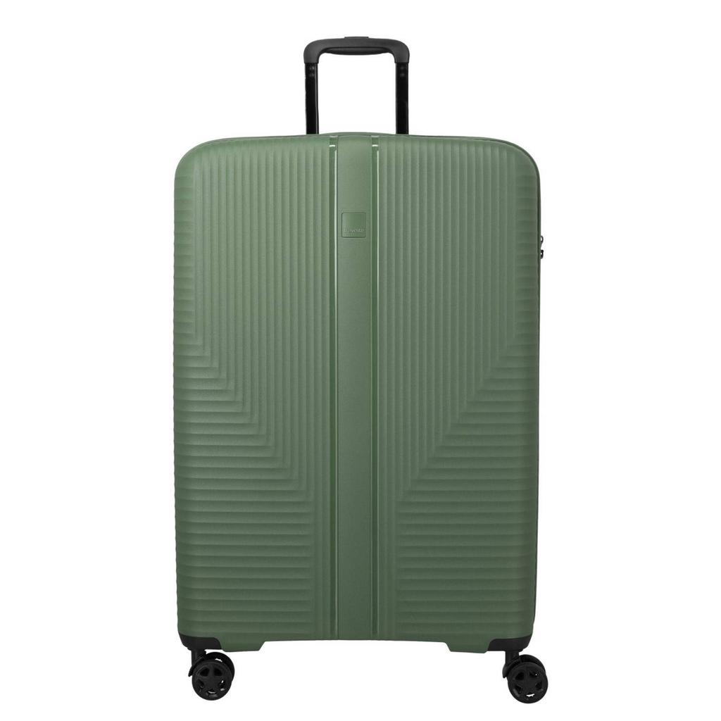 Travelite trolley Air Stripe 77 cm. groen