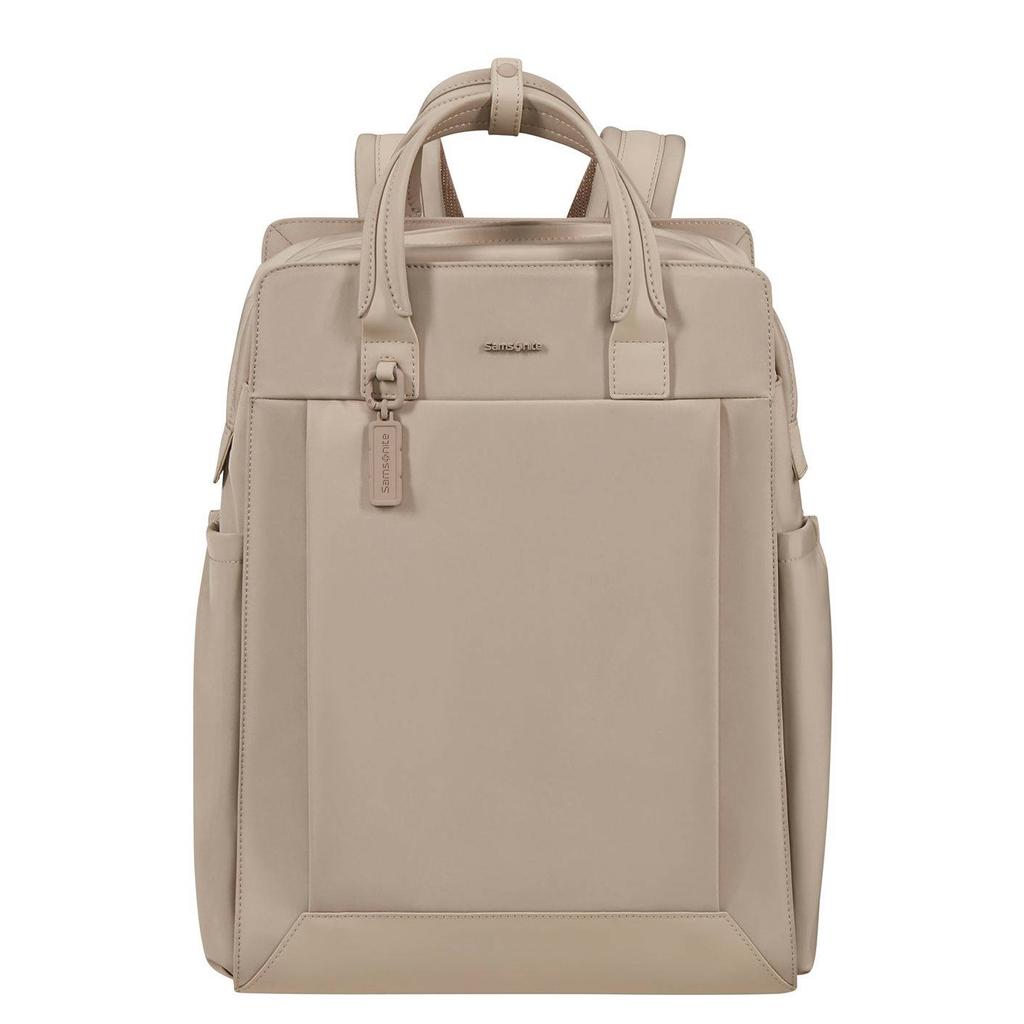 Samsonite 14.1 inch laptop rugzak Essentis beige