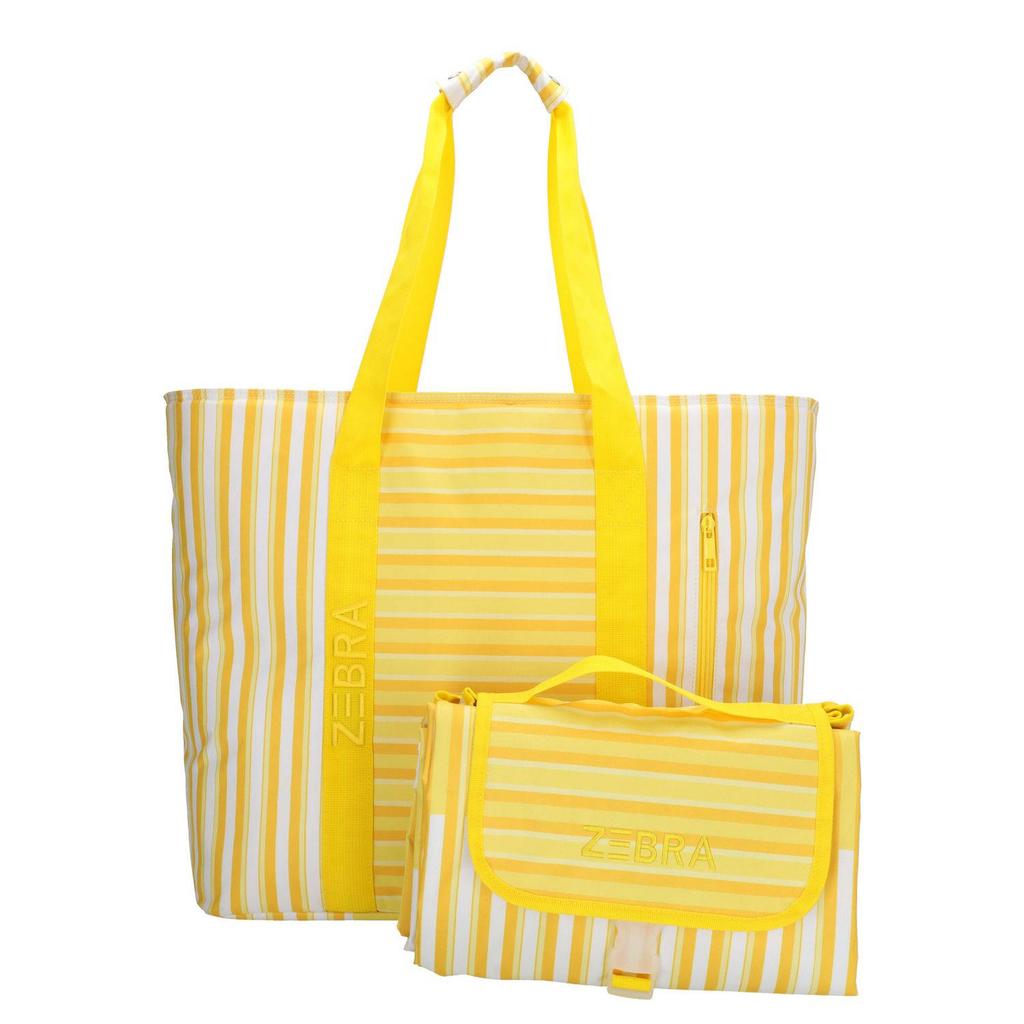 Zebra Trends tas - geel