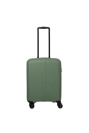 trolley Air Stripe 55 cm. groen