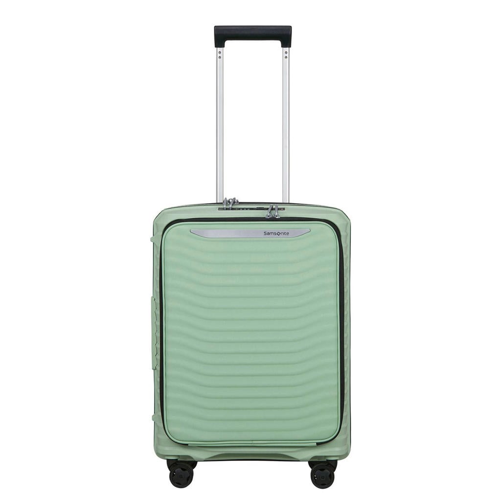 Samsonite trolley Upscape Easy Access 55 cm. Expandable mintgroen