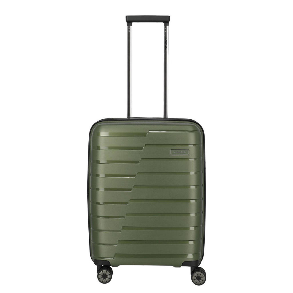 Travelite trolley Air Base 55 cm. Expandable groen