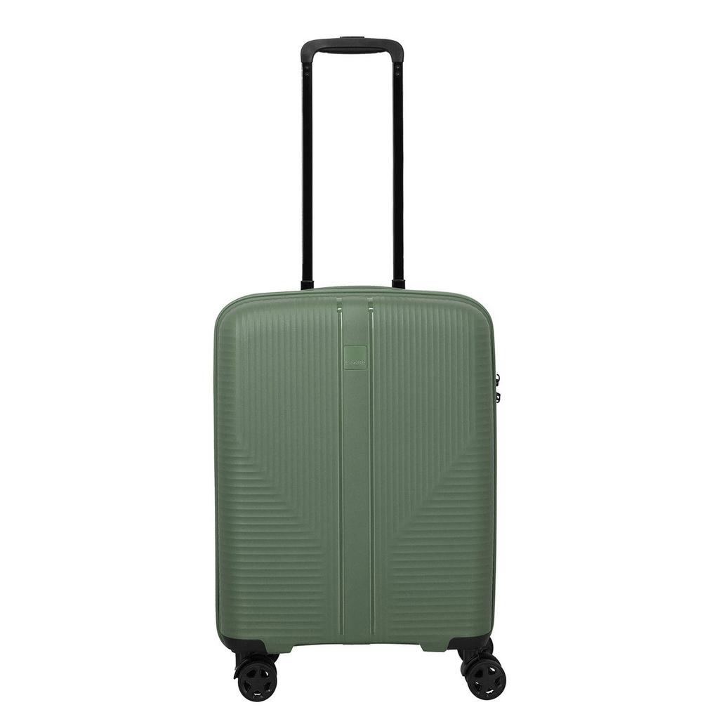 Travelite trolley Air Stripe 55 cm. groen