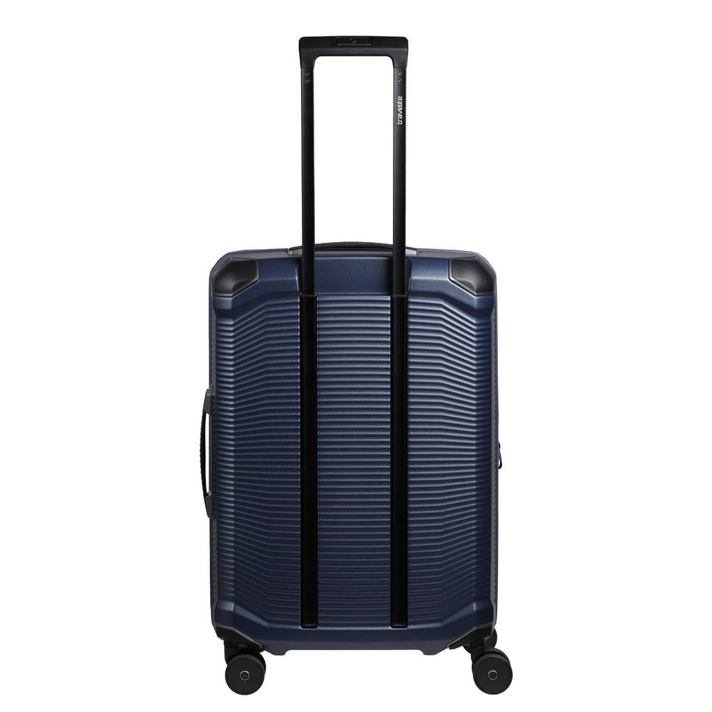 Travelite trolley Millennium 67 cm. Expandable donkerblauw