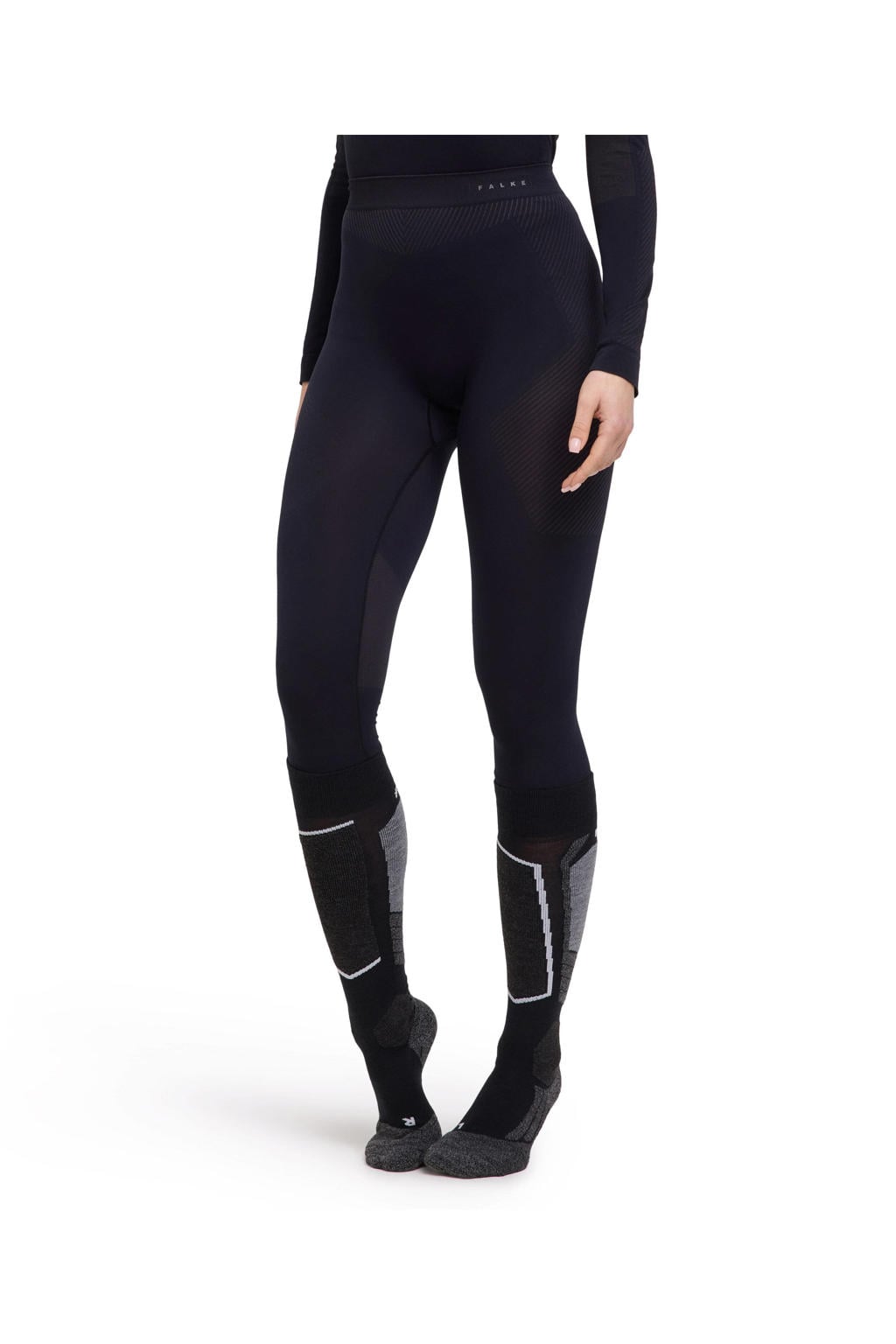 FALKE thermobroek 3/4 Tights Warm zwart