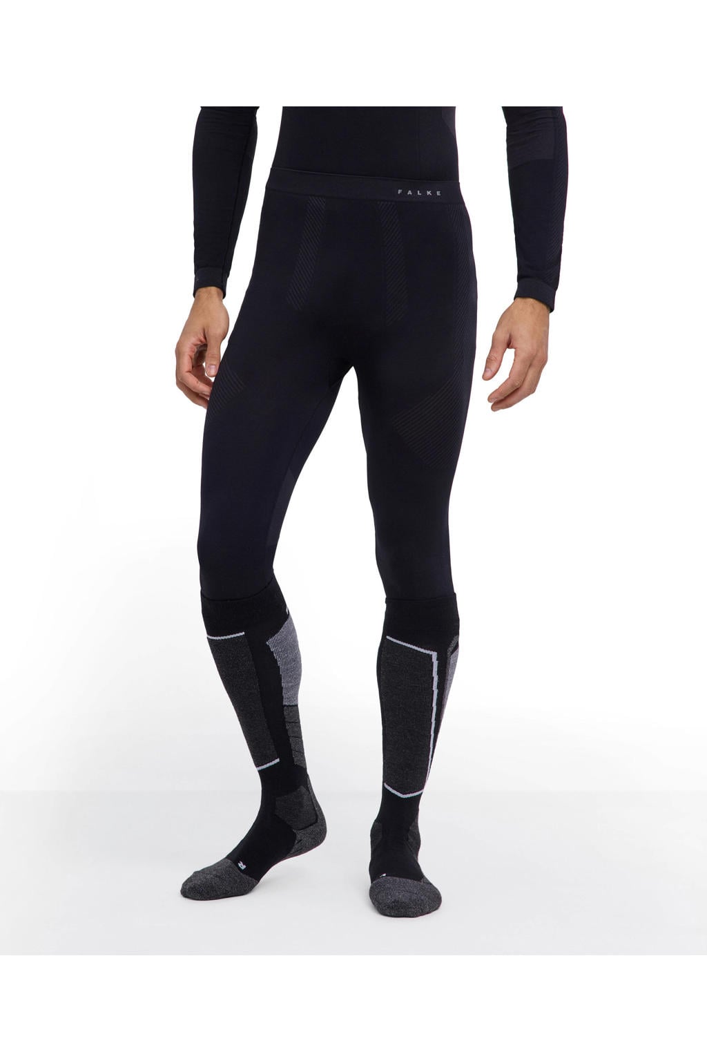FALKE thermobroek 3/4 Tights Warm zwart
