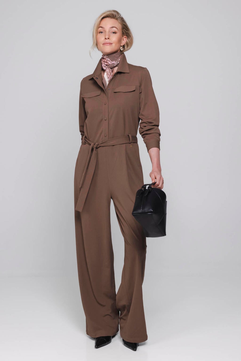 Accentil jumpsuit - bruin