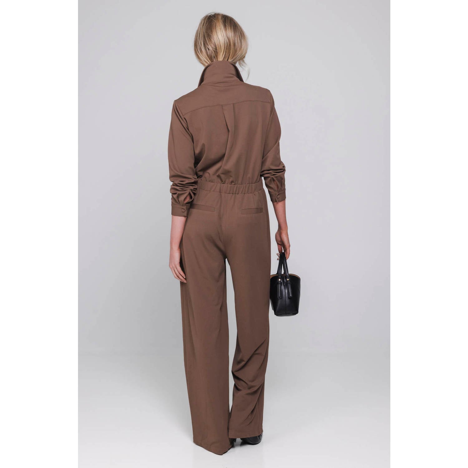 Accentil jumpsuit bruin