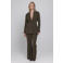 Accentil getailleerde blazer - donkergroen