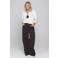 Accentil gebloemde blouse - ecru
