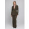 Accentil wide leg broek - donkergroen