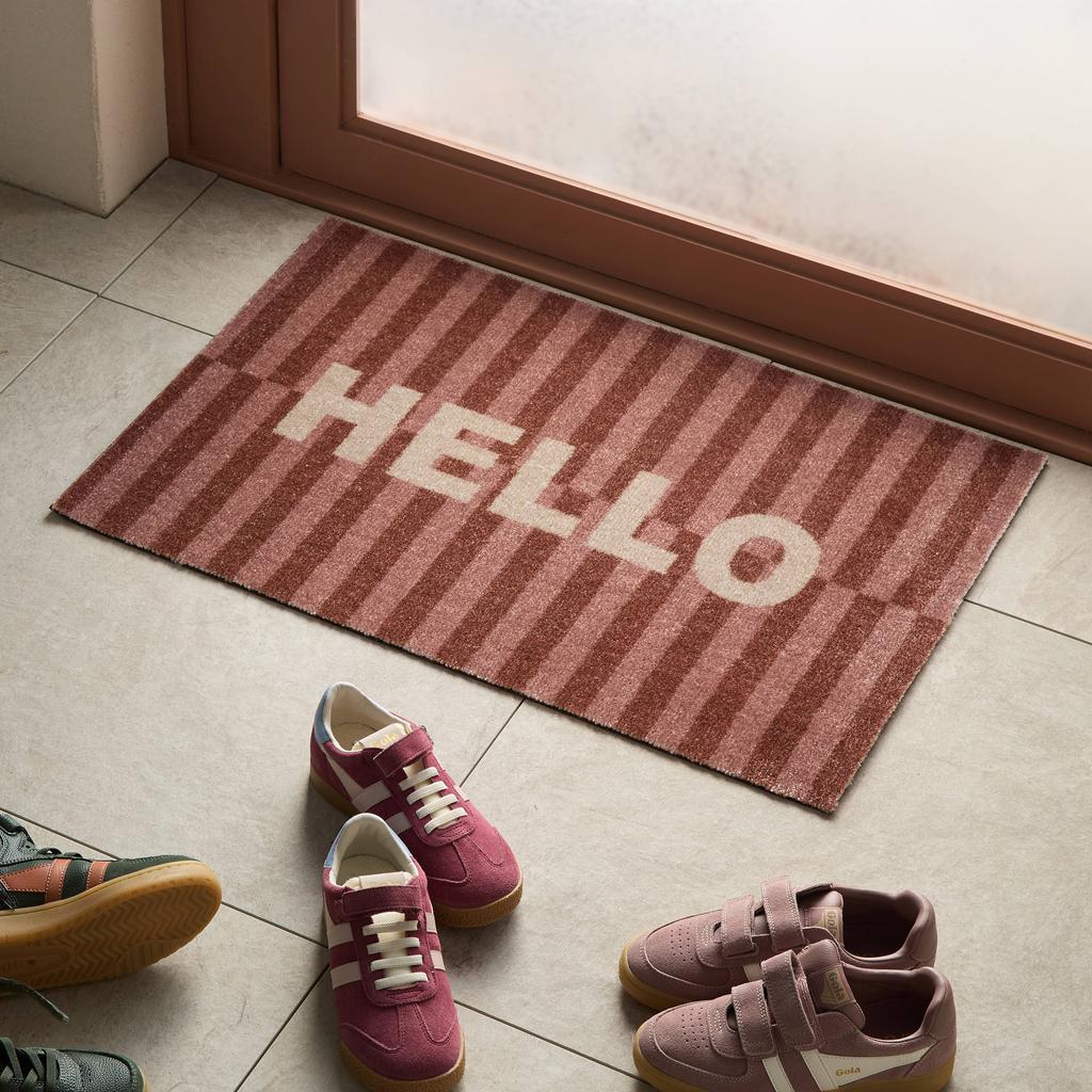 NOUS Living deurmat Hello Stripes (75x50 cm)