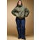 ONLY CARMAKOMA Plus Size anorak - groen