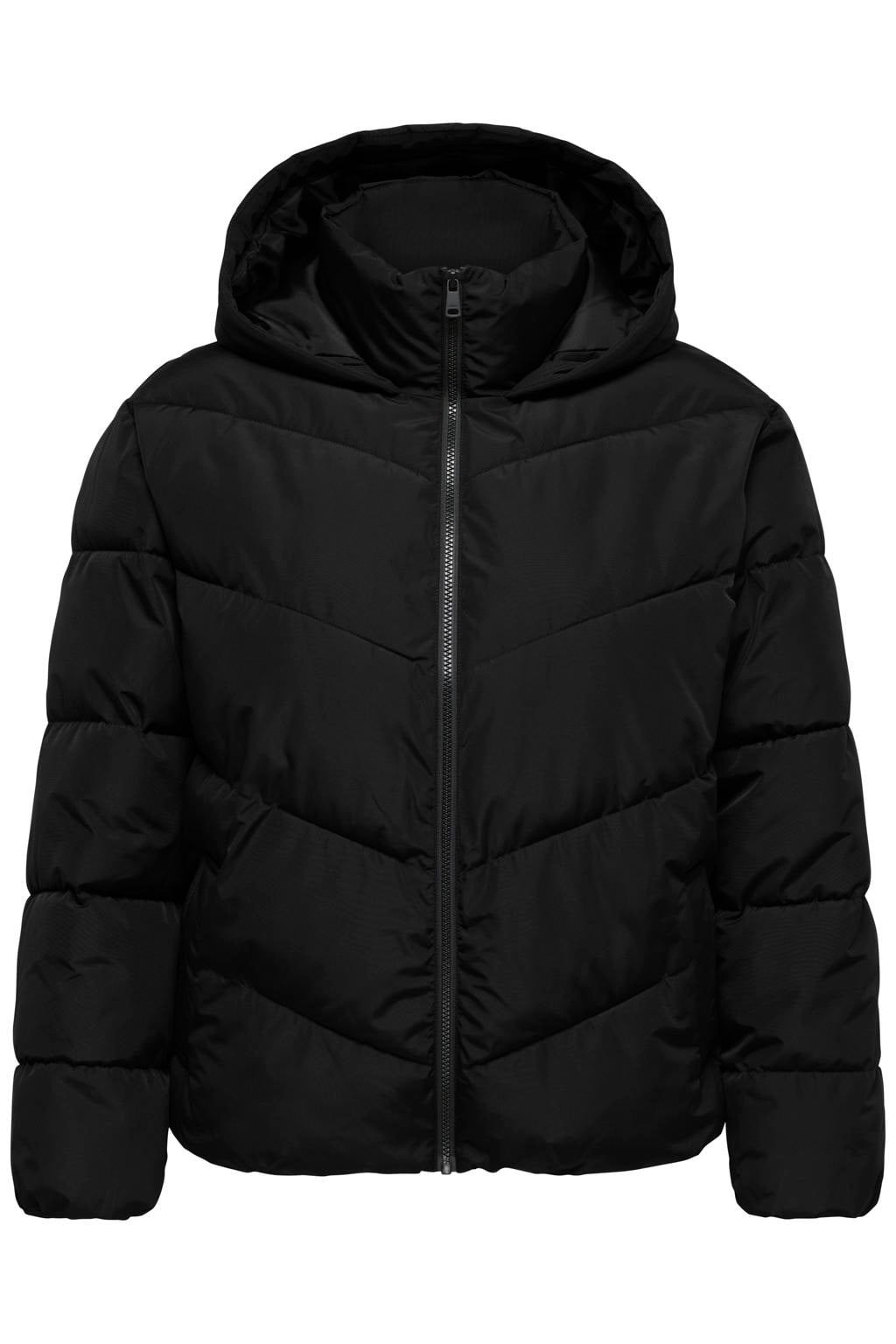ONLY CARMAKOMA Plus Size winterjas - zwart