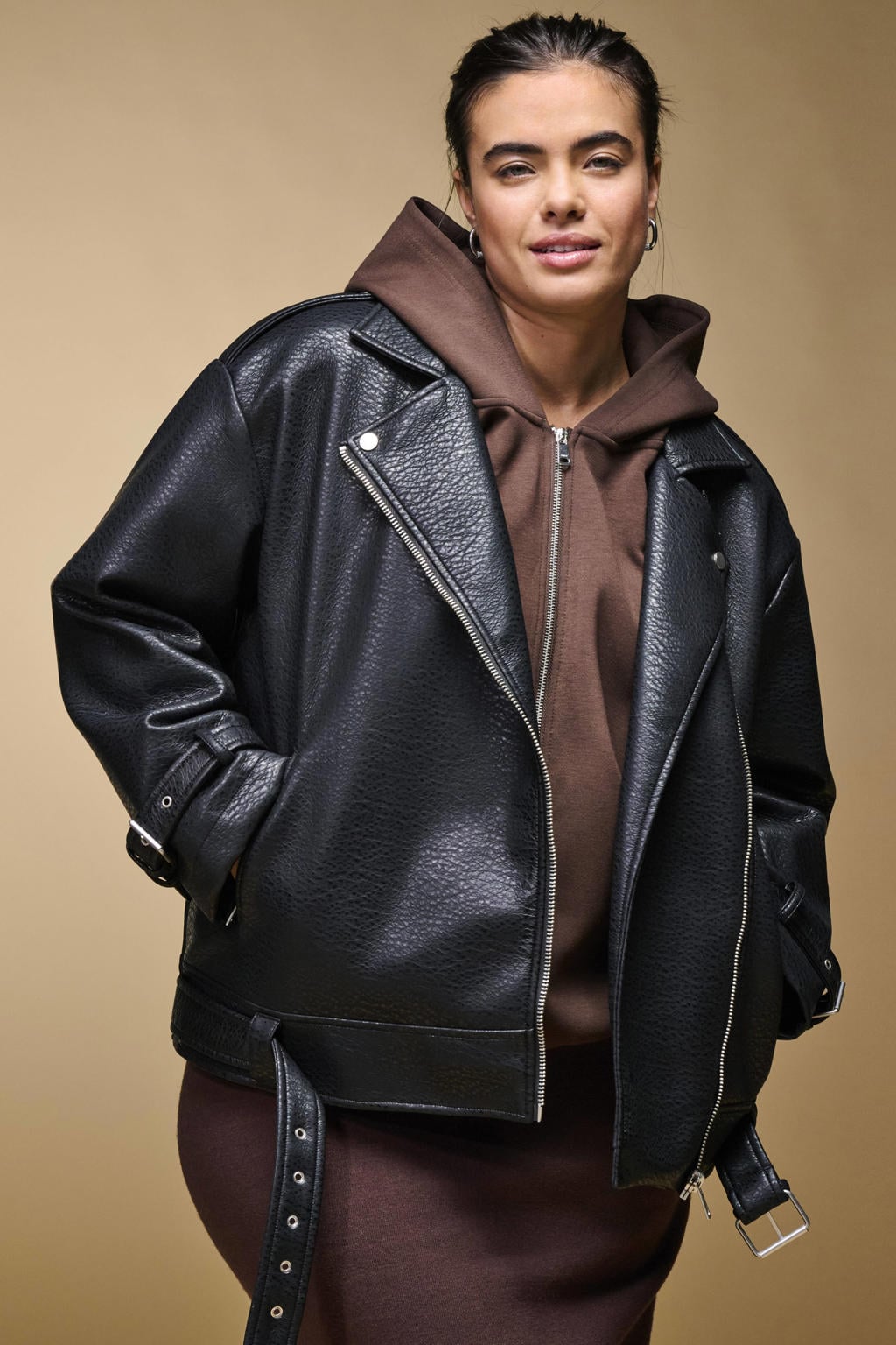 ONLY CARMAKOMA Plus Size spijkerjas - zwart