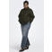 ONLY CARMAKOMA Plus Size tussenjas - donkergroen