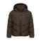 ONLY CARMAKOMA Plus Size gewatteerde winterjas - donkerbruin