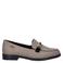 Rieker pied-de-poule loafers - bruin/zwart