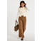 Cache Cache wollen gebloemd gilet - zand