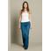 LOLALIZA flared jeans - mediumblauw