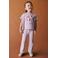 Mango Kids straight leg jeans - lila
