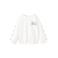 Mango Kids sweater met backprint - wit