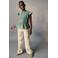 Mango Kids blousetop met ruches - groen