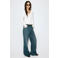 Mango gebreid vest met ruches - ecru