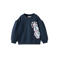 Mango Kids sweater met print - donkerblauw