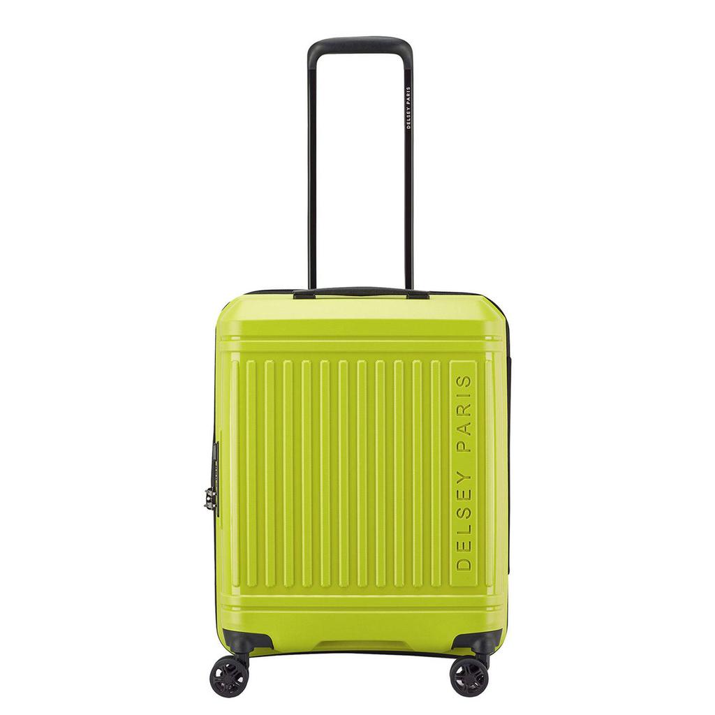 Delsey trolley Lutece SE 55 cm. Expandable limegroen