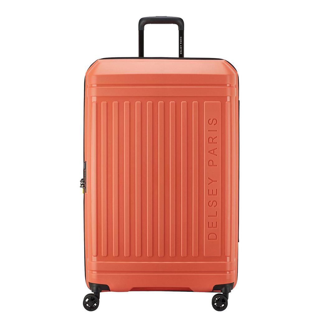 Delsey trolley Lutece SE 79 cm. Expandable koraalrood