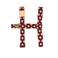 Dogguo Hondenharnas DOT-HARNESS-BORDEAUX/PEACH-S