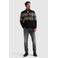 PME Legend gebreid vest met patches en wol - antraciet