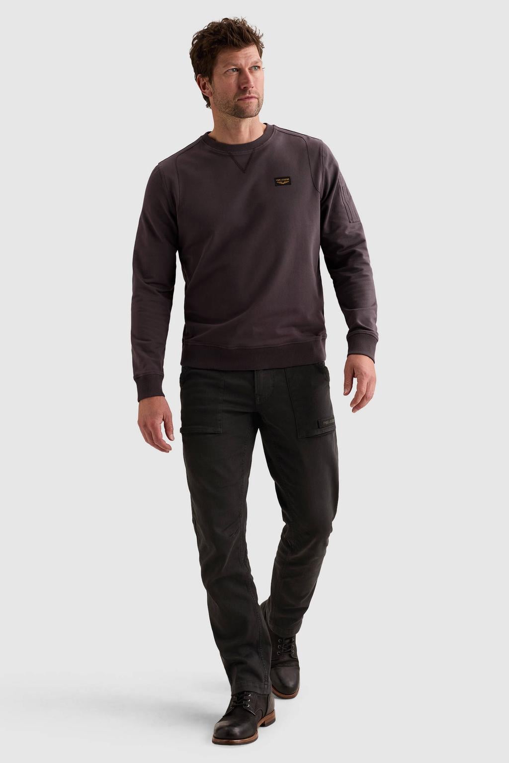 PME Legend regular fit sweater - paars