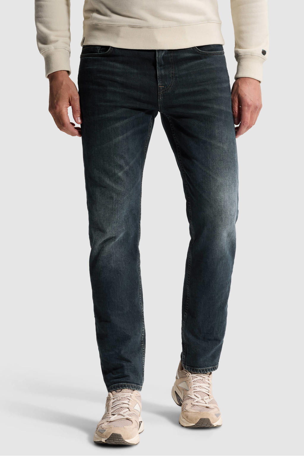 Cast Iron VALVER regular fit jeans - groenblauw