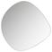 WOOOD WOOOD Philou Spiegel - Glas/Metaal - Zwart - 60x59x0,5