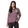Colourful Rebel gestreepte top met logo - rood