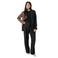 Colourful Rebel gestreepte double breasted blazer - bruin